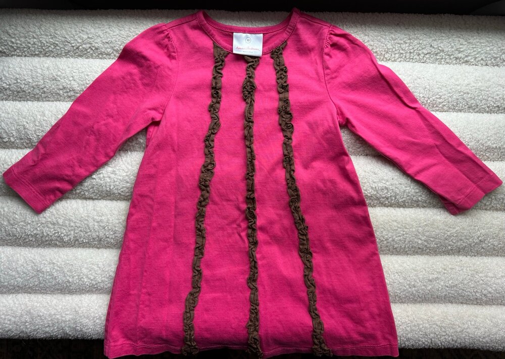 Hanna Andersson long sleeve dress size 90